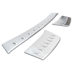 Set de 3 ornamente protectie bara spate/portbagaj mat pentru Opel Grandland X din 2017
