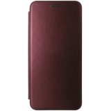 Husa tip carte cu stand Elegance visinie pentru Huawei Nova Y90