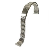 Cumpara ieftin Bratara Ceas Argintie Otel Inoxidabil 12mm 13mm 14mm 15mm 16mm Ajustabila Catarama Fluture