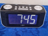 IdeenWelt AV-916 | Radio cu ceas, Alarma, 5W, LED, Negru|Gri