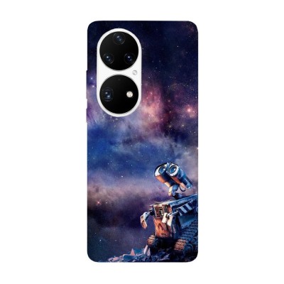 Husa compatibila cu Huawei Nova Y70 model Galaxy Wall e, Silicon, TPU, Viceversa foto
