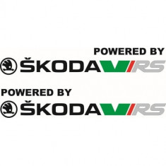 Sticker auto laterale SKODA VRS (set 2 buc.)
