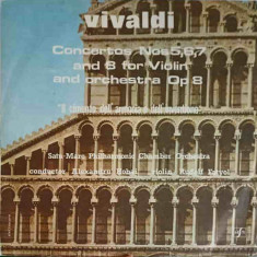 Disc vinil, LP. CONCERTOS NOS 5,6,7 AND 8 FOR VIOLIN AND ORCHESTRA OP.8-Vivaldi, Satu-Mare Philharmonic Chamber