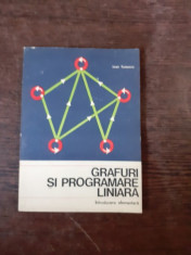 GRAFURI SI PROGRAMARE LINIARA, INTRODUCERE ELEMENTARA - ION TOMESCU foto