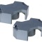 Miez ferită RM/I PBTP 4050nH 4310mm3 96,6mm2 2buc.