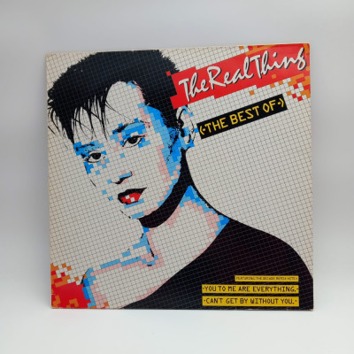 lp THE REAL THING Best Of 1986 VG+/VG+ PRT Europa disco funk foto