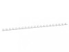 Spire Plastic 8mm, 100 buc/cutie, 21 inele, pt. 35 coli, Lungime 298mm, Arhivare, Flexibile