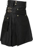 Cumpara ieftin Kilt barbatesc pentru nunta All Kilts Sports Active, negru, marime 42 - OUTLET