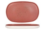 Rinart Placa de service - Rosa - Por&Aring;&pound;elan - 34 cm - set de 2