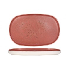 Rinart Placa de service - Rosa - Por&Aring;&pound;elan - 34 cm - set de 2