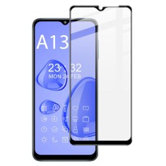 Folie sticla securizata pentru samsung galaxy a13 5g, pro iao3, acopera tot ecranul, full glue cu lipire completa, 9h, 3d,htpmag, neagra foto