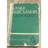 AMS2 Vasile Alecsandri - Poezii alese