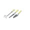 Set unelte gradinarit, 3 elemente, Gardex 407100