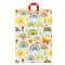 Sacosa Cadou, No Brand, Curcubeu Fluturi Inimi, Multicolor, 50x10x70cm