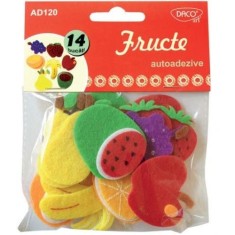 Fructe decorative din pasla