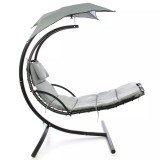 Cumpara ieftin Fotoliu suspendat, 1 persoana structura metal, 140 x 190 x 202 cm