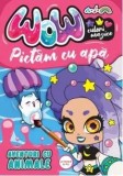 Aventuri cu animale. Wow! Culori magice. Pictam cu apa/***, Litera
