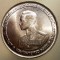 C.304 TAILANDA THAILANDA RAMA IX 36TH BIRTHDAY 20 BAHT 1963 AUNC ARGINT