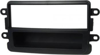 Cadru radio Dacia 1 DIN neagra foto