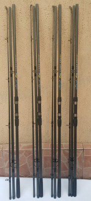 SET 4 Lansete 3,3 metri WIND BLADE Fino CARP EB-1 din 3 bucati 3,75LBS 50mm foto