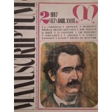 Al. Oprea - Manuscriptum 2/1987, (67) anul XVIII (Editia: 1987)