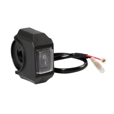 Intrerupator basculant impermeabil cu prindere pe ghidon 12V - 6A Garage AutoRide foto
