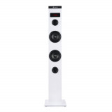 Boxa tip tower cu Bluetooth Sky Charm, 50W, USB, alb, NGS