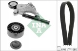 INA 529 0471 10 Set curea transmisie cu caneluri