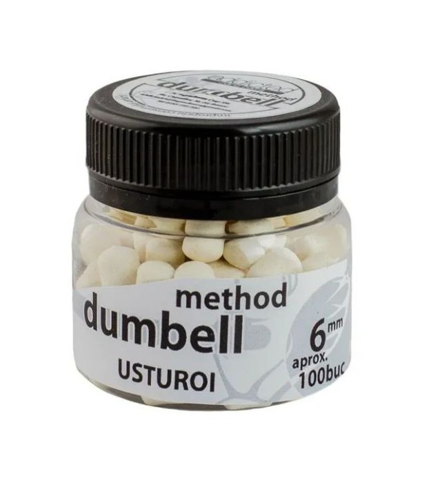 Method Dumbell Carp Baits Addicted, Usturoi, Alb, 6mm
