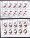 Monaco 2002 fauna fluturi MI 2573/2578 kleib. MNH, Nestampilat