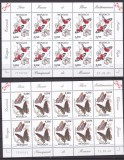 Monaco 2002 fauna fluturi MI 2573/2578 kleib. MNH, Nestampilat