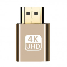 Adaptor Emulator HDMI 4k,Compatibilitate Windows/Mac OS/Linux