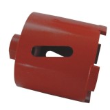Cumpara ieftin Carota diamantata rosie 72mm, gaurire umeda 75mm, Dedra