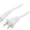 Cablu Alimentare 2x18AWG IEC C7 Alb 1m