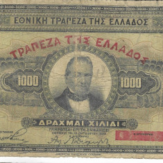 Bancnota 1000 drahme 1926 - Grecia