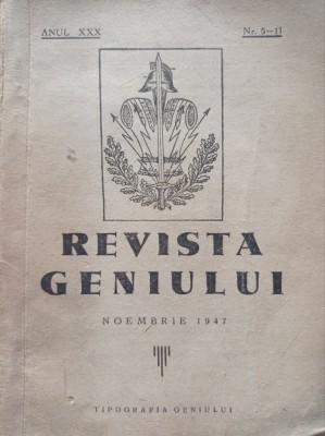 Revista Geniului, 1947 foto