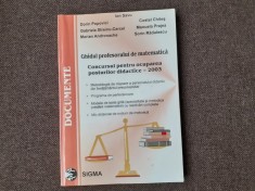 ION SAVU Ghidul Profesorului De Matematica COSTEL CHITES