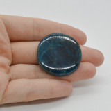 Cabochon apatit 33x33x6mm c42, Stonemania Bijou