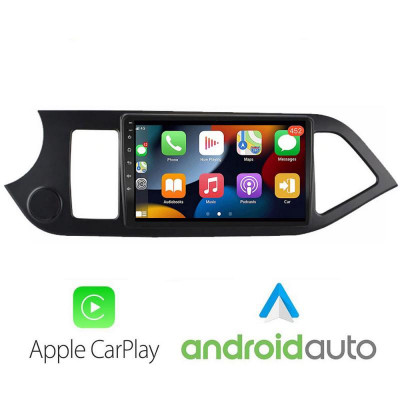 Sistem Multimedia MP5 Kia Picanto 2011-2015 J-217 Carplay Android Auto Radio Camera USB CarStore Technology foto