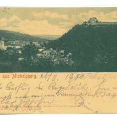 3878 - CISNADIOARA, Sibiu, Cetatea, Litho, Romania - old postcard - used - 1900