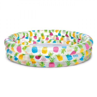 Piscina gonflabila, pentru copii, Intex Fishbowl, 132 x 28 cm foto