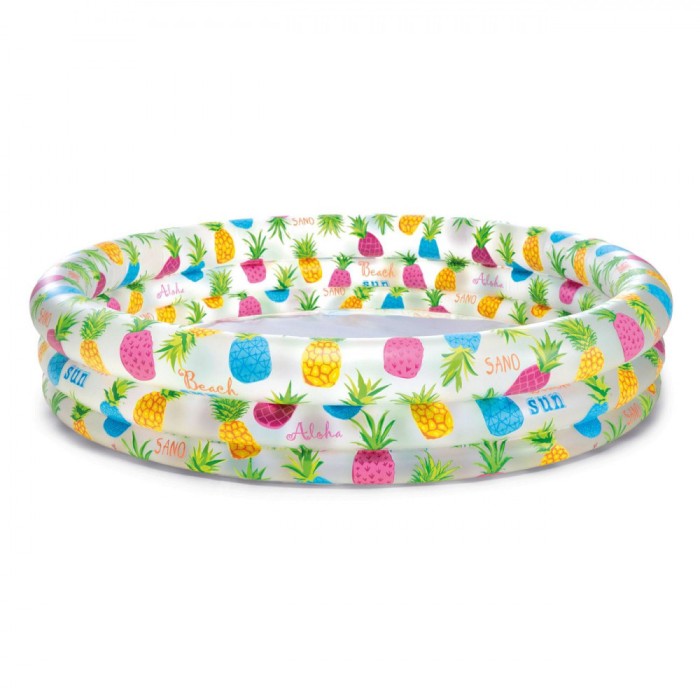 Piscina gonflabila, pentru copii, Intex Fishbowl, 132 x 28 cm
