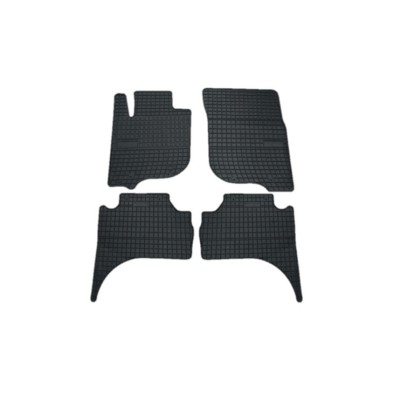Set covorase auto din cauciuc pentru Mitsubishi L200 2019-, presuri RapidAuto, Negru AutoDrive ProParts foto