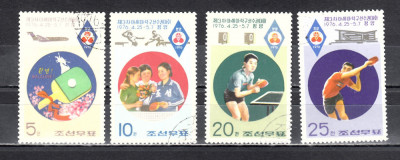M2 TS1 8 - Timbre foarte vechi - Coreea de nord - tenis de masa foto