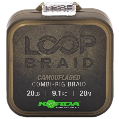 Fir Textil Korda Loop Braid Camo, 10lb, 20m foto