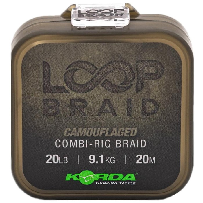 Fir Textil Korda Loop Braid Camo, 10lb, 20m