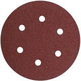 Raider 180715 - Set foi abrazive rotunde 150 mm granulatie 100 6 gauri 10 bucati