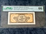 1leu din 1952 serie rosie PMG66EPQ