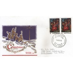 Australia 1970 - Craciun, FDC