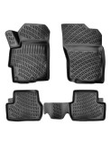 Set covorase auto din cauciuc tip tavita Mitsubishi Lancer 2007-2017